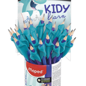 CRAYON NOIR HB=2 KIDY LEARN SHARK MAPED 853502
