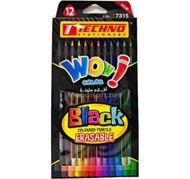 CRAYON DE COULEUR WOW BLACK 12 TECHNO 7315