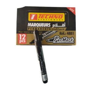 MARQEURE PERMANENT NOIR TECHNO 4881