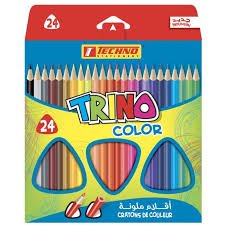 CRAYON DE COULEUR 24 LONG TRINO TECHNO T4369