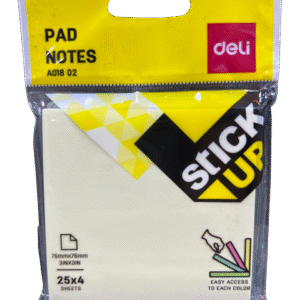 CONTACTA NOTES 4 COULEURS ( 76*MM) DELI REF EA01802