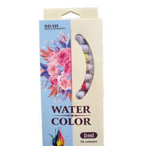 TUBE GOUACHE AQUARELLE BOITE DE 12 W.GOLDEN