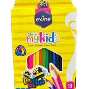 CRAYON DE COULEUR DE 18 EXINE IS01005